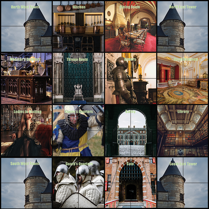 Haunted Treasure gameboard